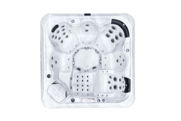 1400L 6 manna rafmagnspottur marmara hvítur