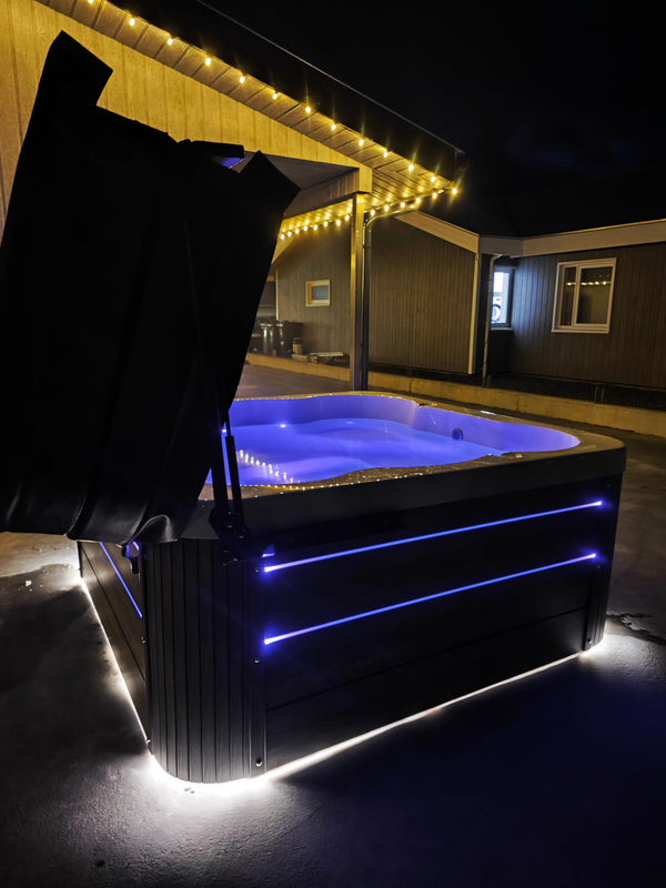 1500L hitaveitupottur - 6-7 manna