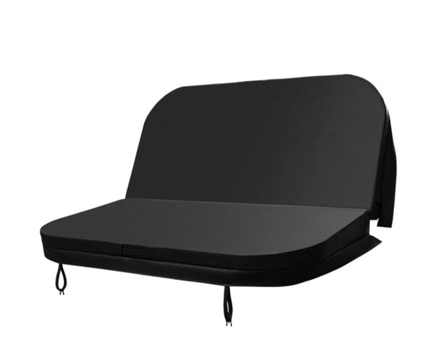 Svart lok á heitan pott ferkanntað